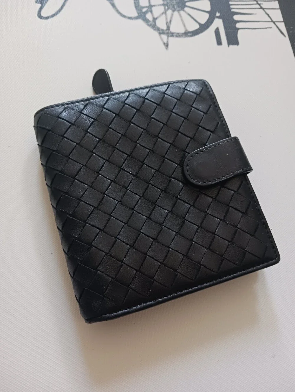 Bottega Veneta Woven Biffold Wallet